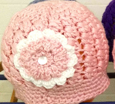 Pink Candy Beanie