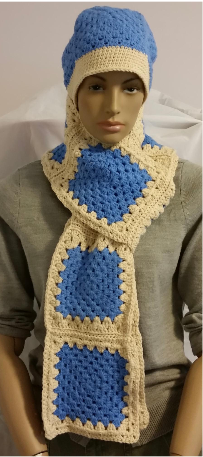 Blue Granny Square